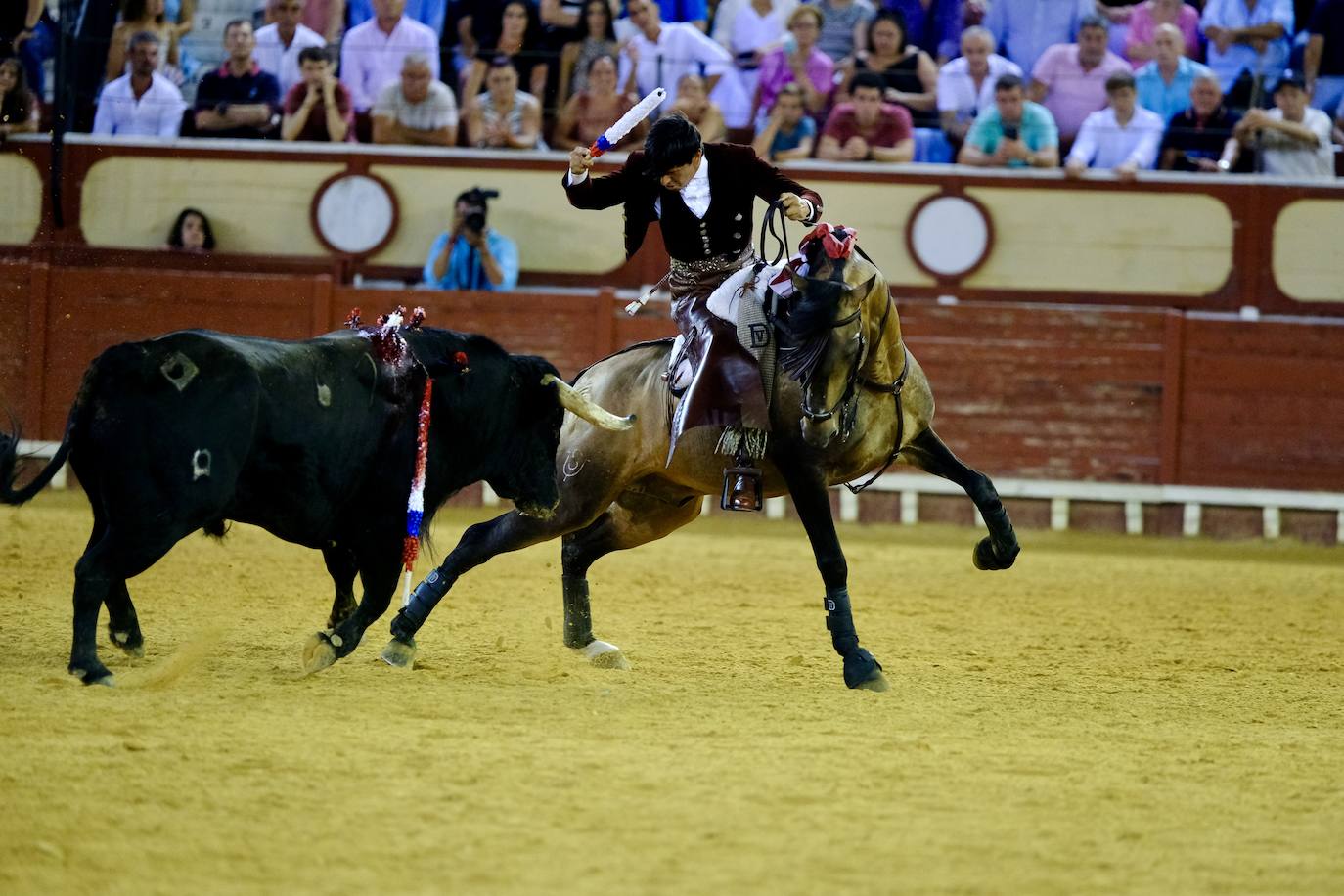 Oreja para Cartagena y Ventura ante un encastado encierro de Guiomar Cortés de Moura en El Puerto