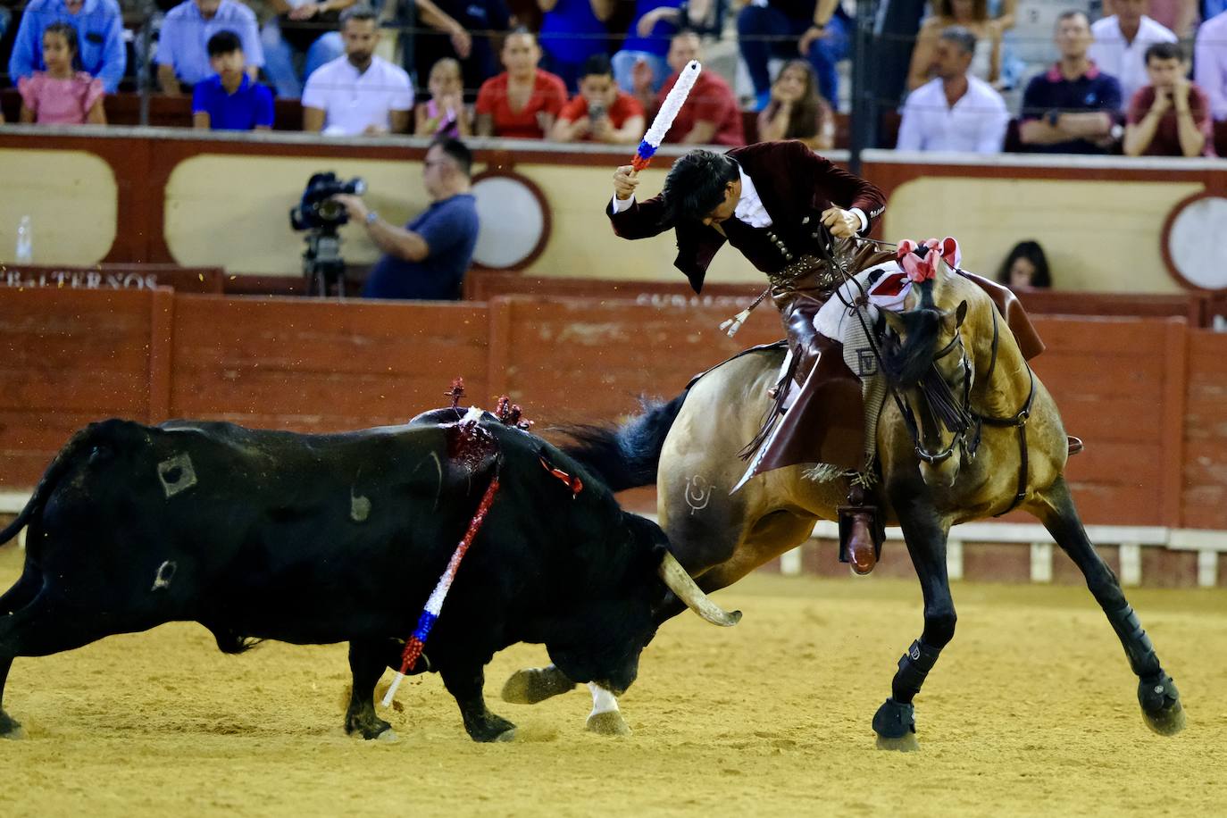 Oreja para Cartagena y Ventura ante un encastado encierro de Guiomar Cortés de Moura en El Puerto