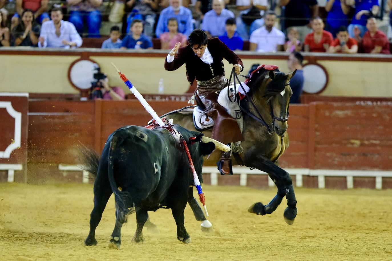 Oreja para Cartagena y Ventura ante un encastado encierro de Guiomar Cortés de Moura en El Puerto