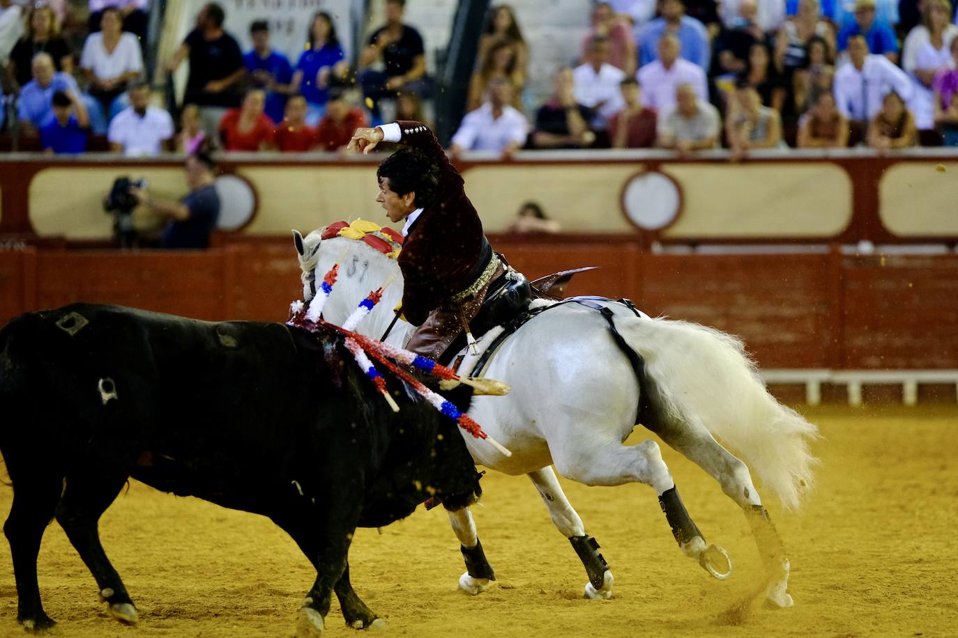 Oreja para Cartagena y Ventura ante un encastado encierro de Guiomar Cortés de Moura en El Puerto