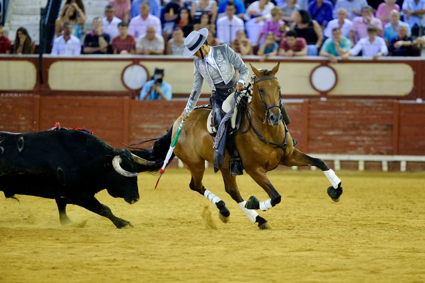 Oreja para Cartagena y Ventura ante un encastado encierro de Guiomar Cortés de Moura en El Puerto