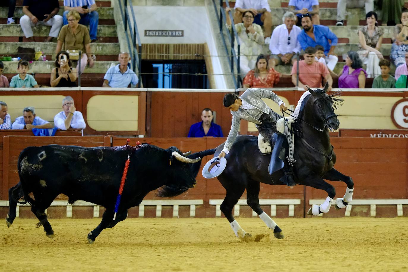 Oreja para Cartagena y Ventura ante un encastado encierro de Guiomar Cortés de Moura en El Puerto