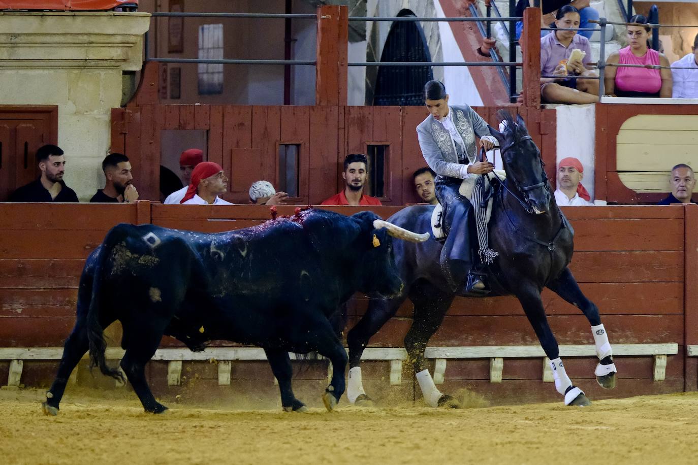 Oreja para Cartagena y Ventura ante un encastado encierro de Guiomar Cortés de Moura en El Puerto