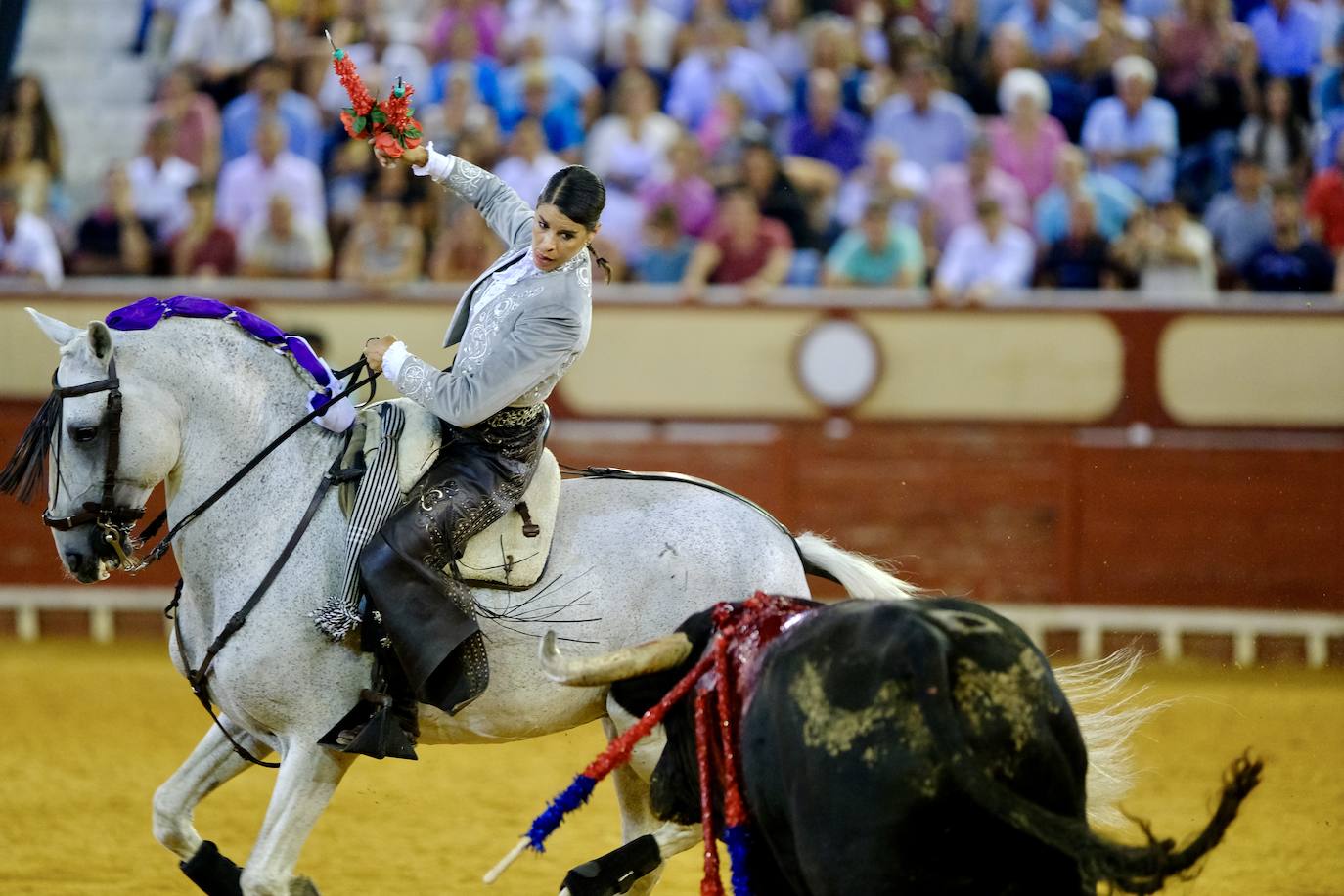 Oreja para Cartagena y Ventura ante un encastado encierro de Guiomar Cortés de Moura en El Puerto