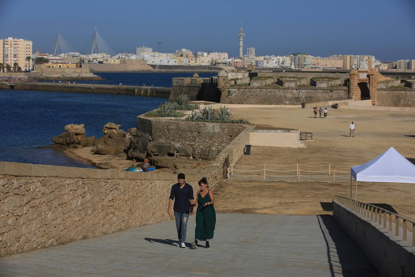 Fotos: El castillo de San Sebastián abre sus puertas a las visitas