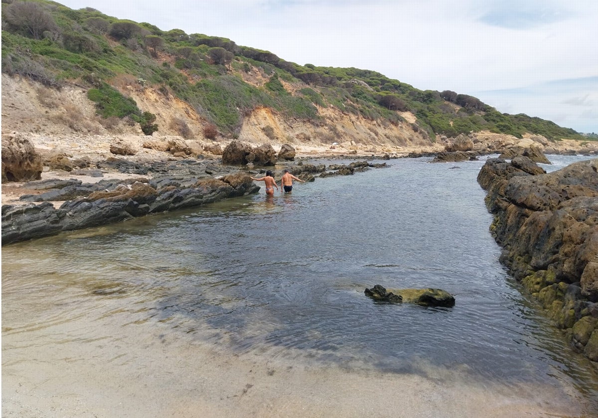 Las piscinas de Baelo Claudia, en Tarifa.