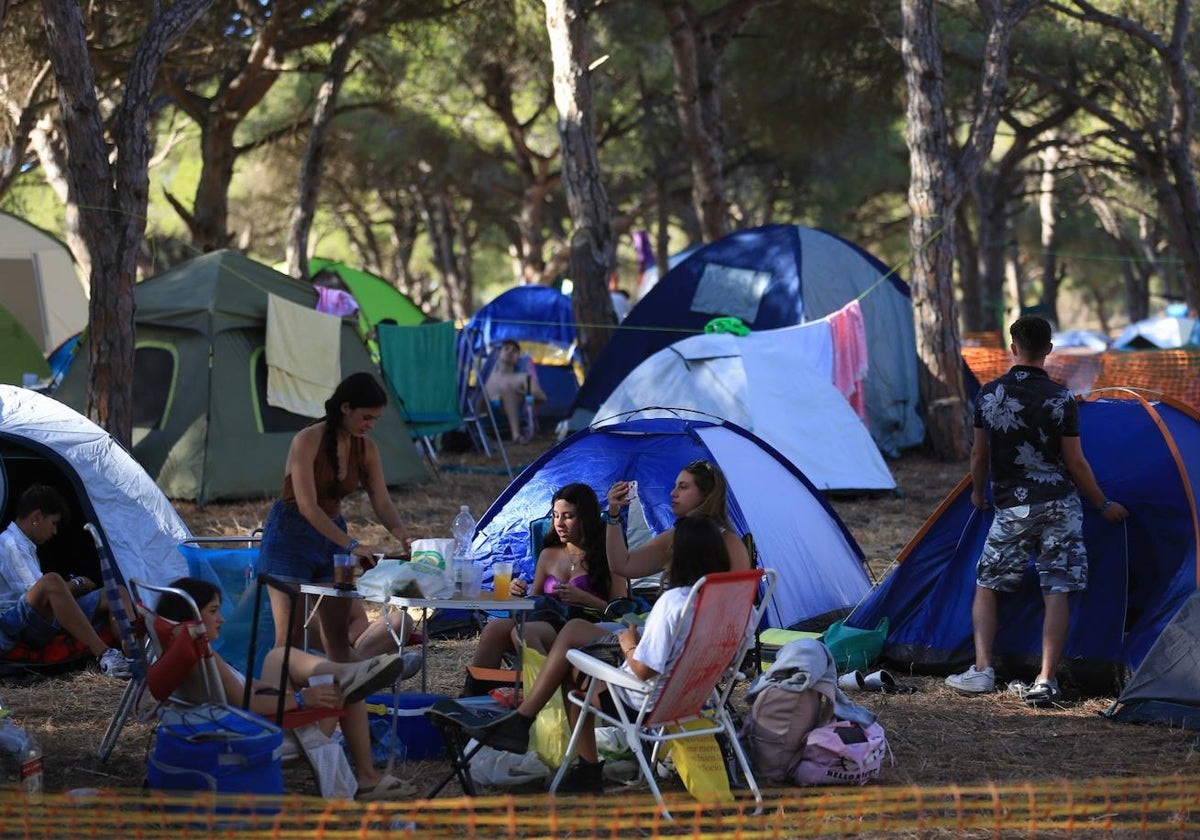 El fenómeno camping se desinfla en Cádiz