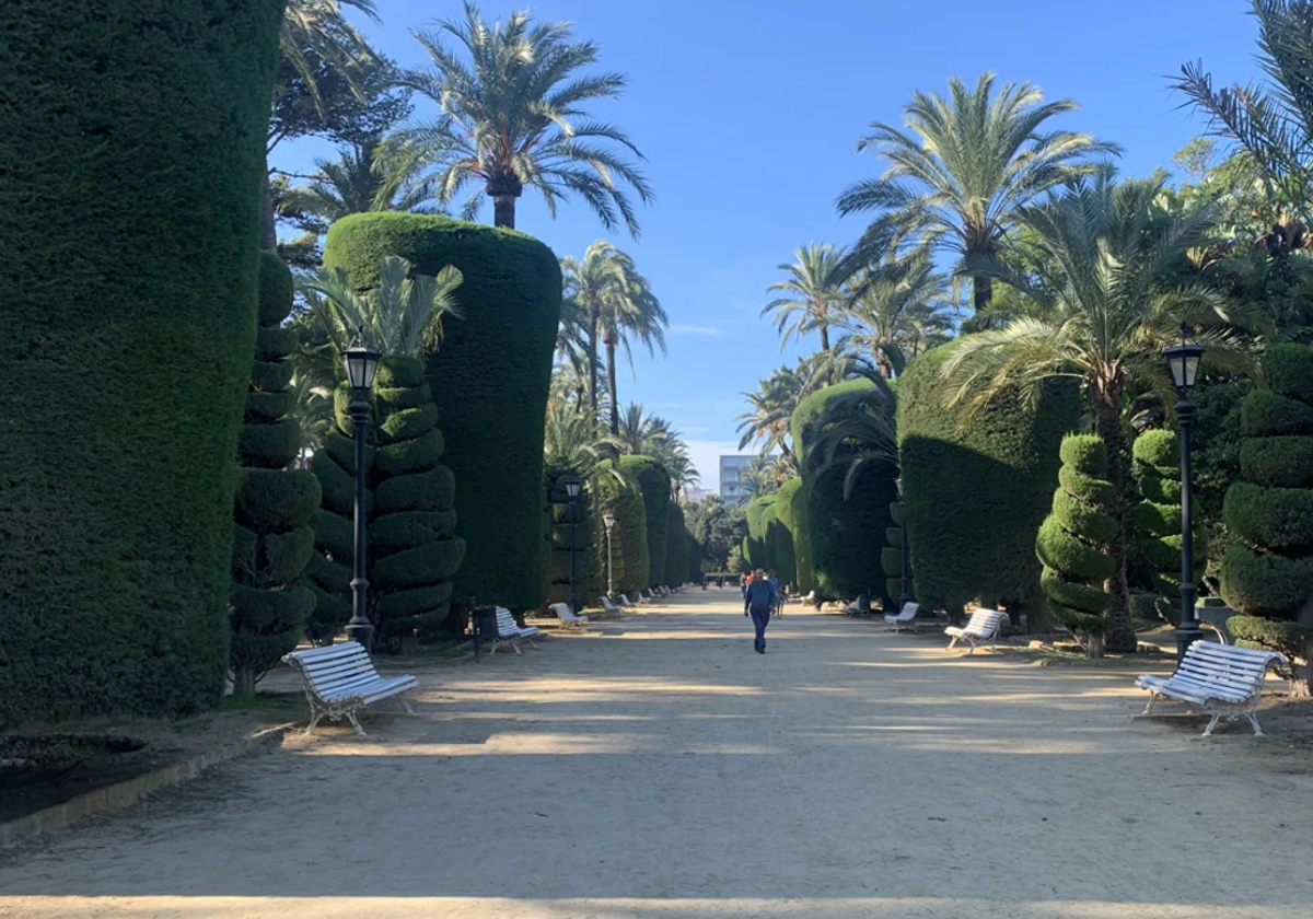 Imagen del Parque del Genovés en Cádiz