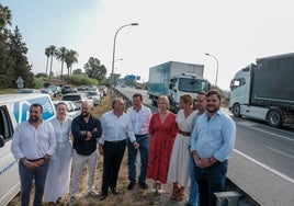 El PP de Cádiz lanza «un SOS» al Gobierno para la construcción del tercer carril en la AP4 en el tramo gaditano