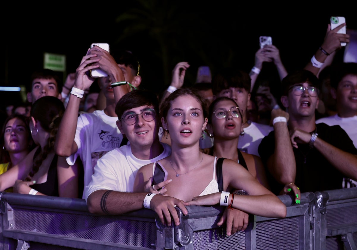 Público en uno de los conciertos del verano