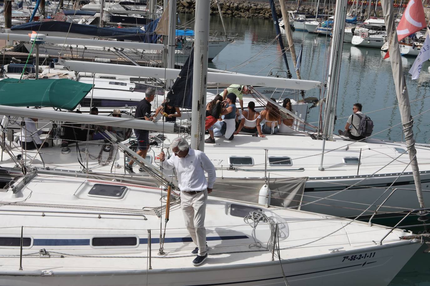 Fotos: Cádiz se embarca en una travesía marítima poética para recordar a Rafael Alberti