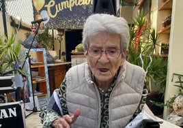 Encarnación, la abuela centenaria de Chiclana