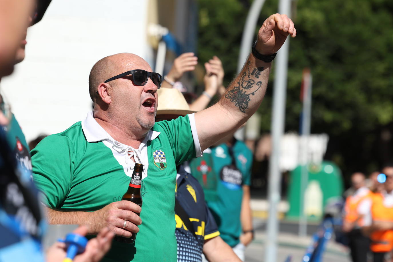 Fotos: ambiente en la previa del partido Cádiz CF-Racing de Ferrol