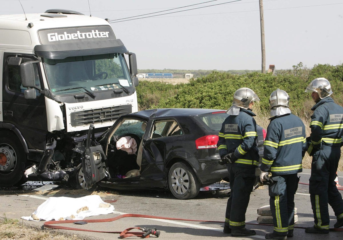 Accidente mortal en la N-340 entre Vejer y Algeciras