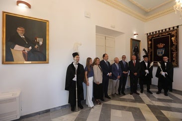 La Universidad de Cádiz inaugura la Galería de Rectores