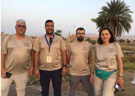 Imagen secundaria 1 - Investigadores de la UCA en Egipto: así es su primer proyecto científico en el Conjunto Arqueológico de los Templos de Karnak