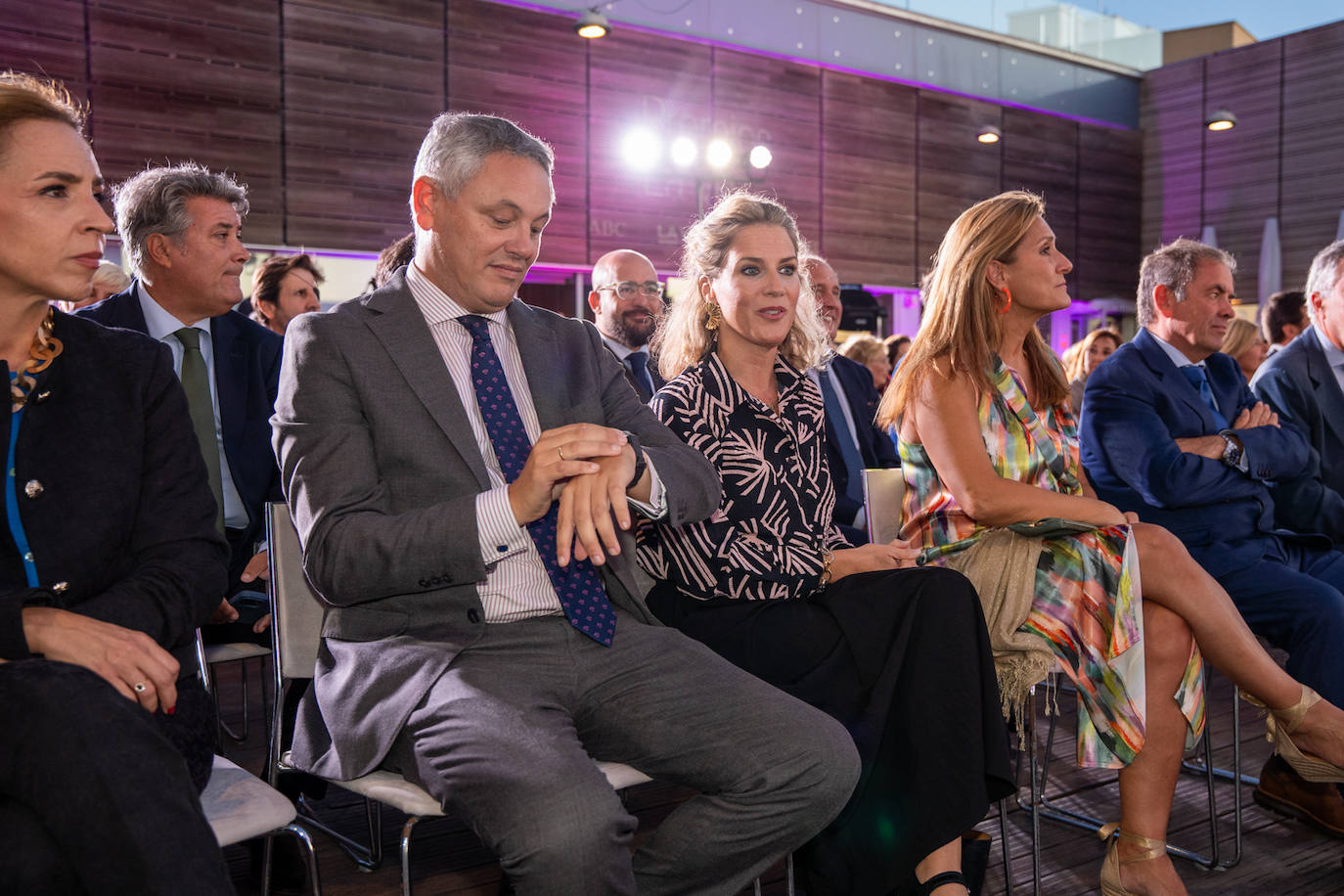 Almudena Martínez del Junco, Alberto García Reyes, Ana Mestre  y Ana Delgado Galán