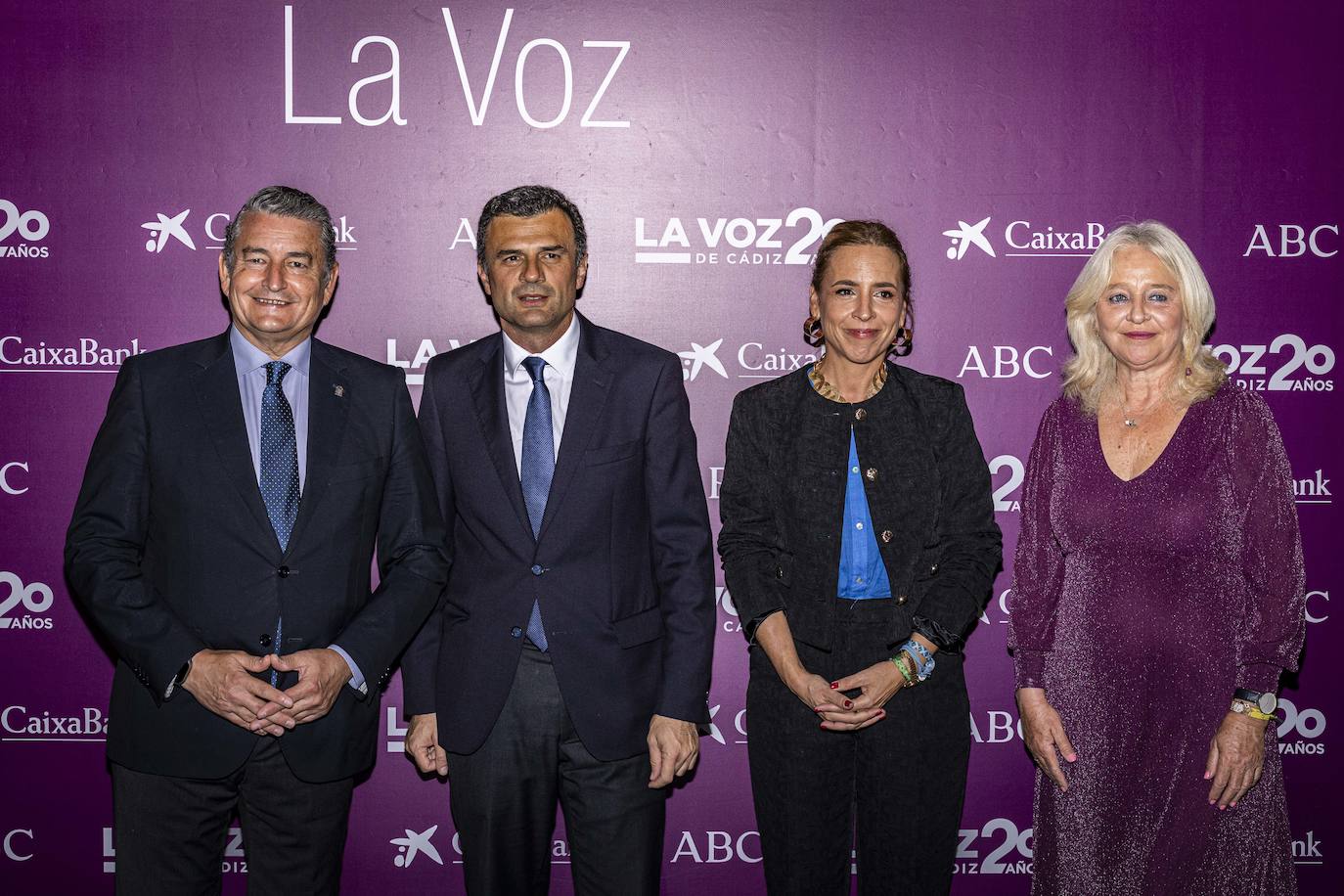 Antonio Sanz, Bruno García, Almudena Martínez y Mercedes Colombo.