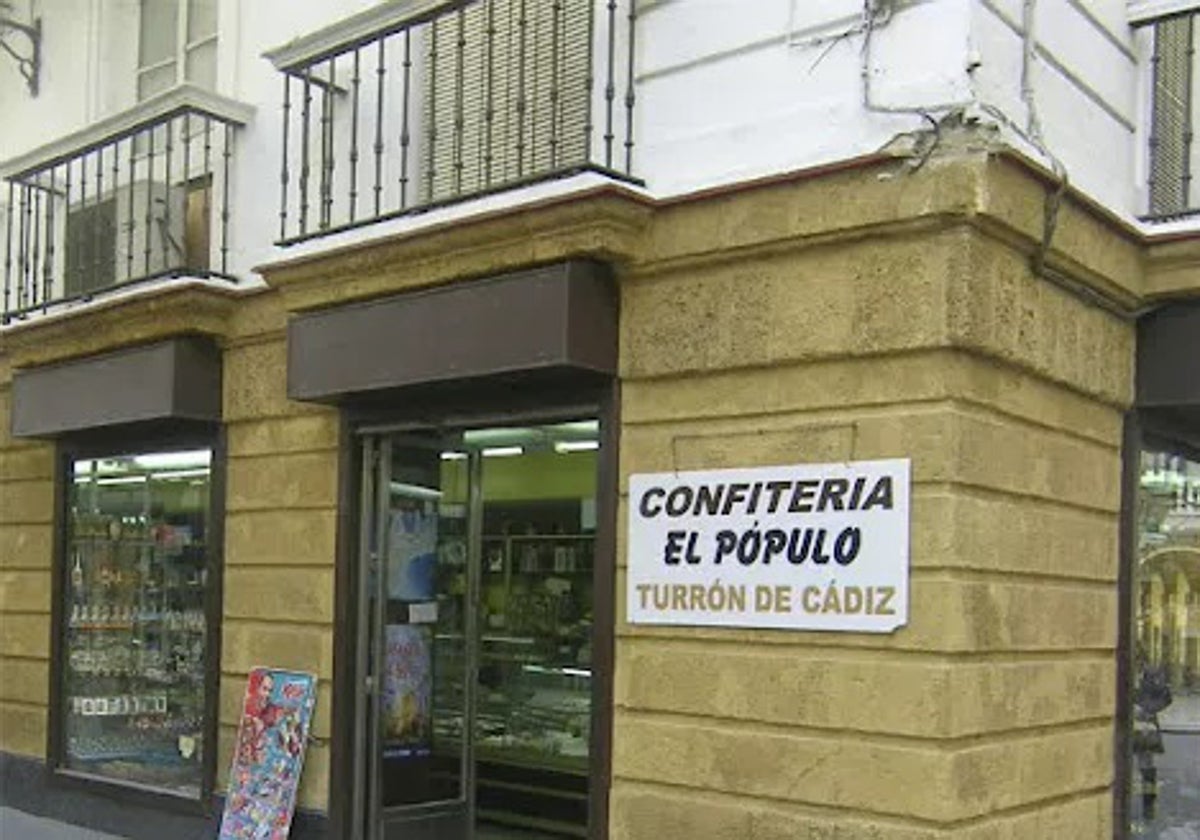 La confitería El Pópulo de la capital gaditana