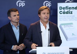 El PP alerta de que el acuerdo de financiación de Cataluña mermará la inversión en la provincia de Cádiz: «Vamos a ir a peor»