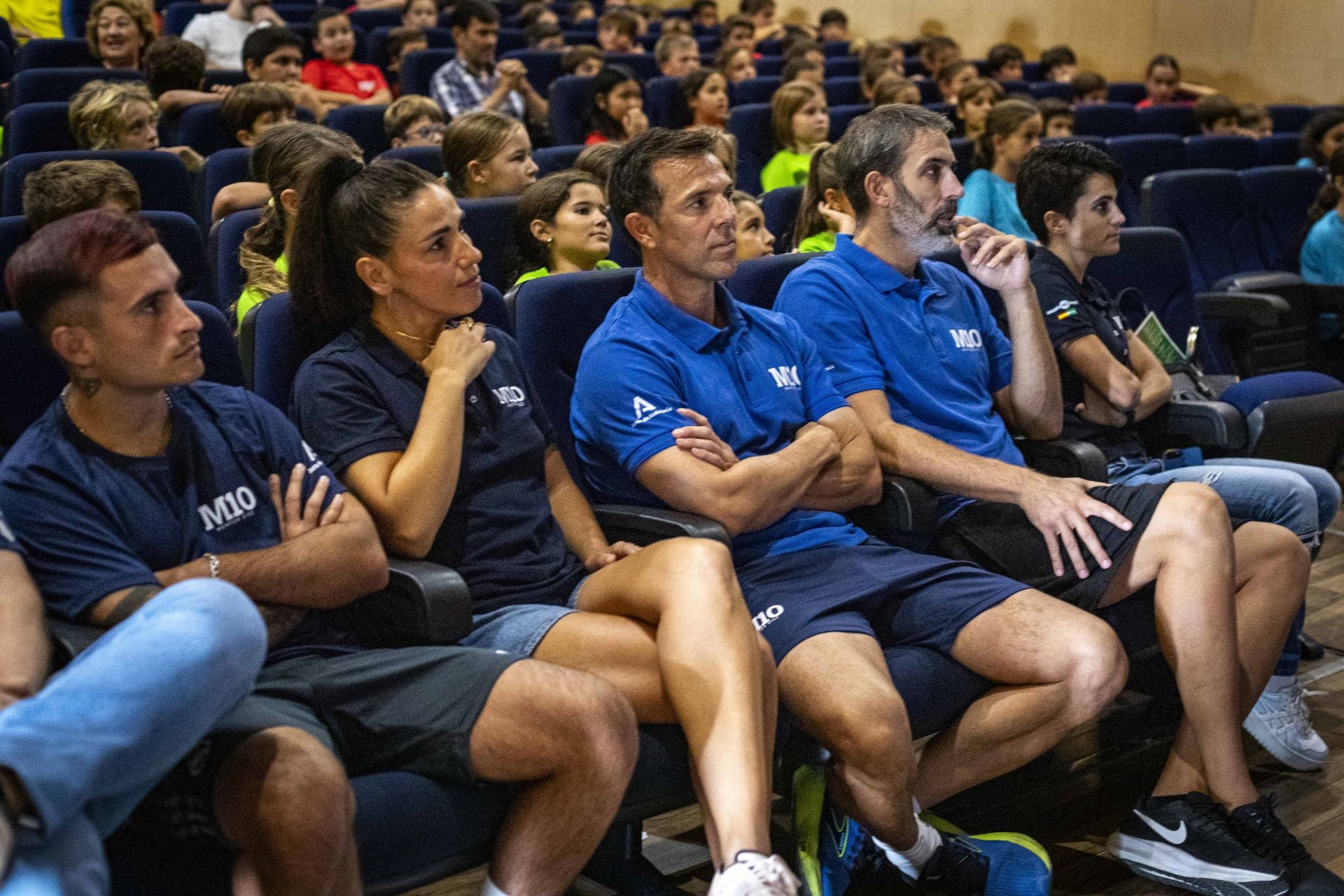 Fotos: los campeones llegan al Colegio San Felipe Neri