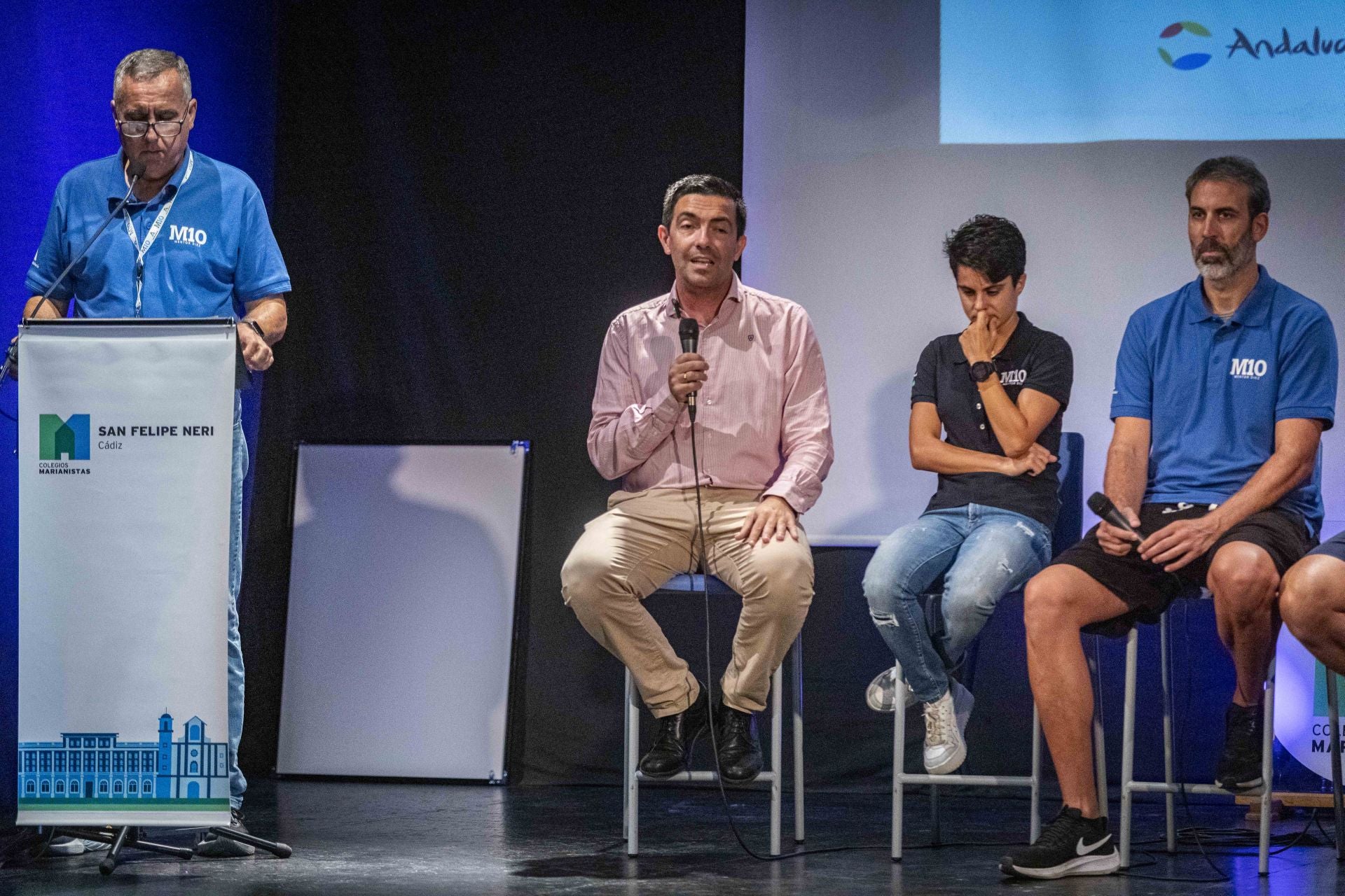 Fotos: los campeones llegan al Colegio San Felipe Neri