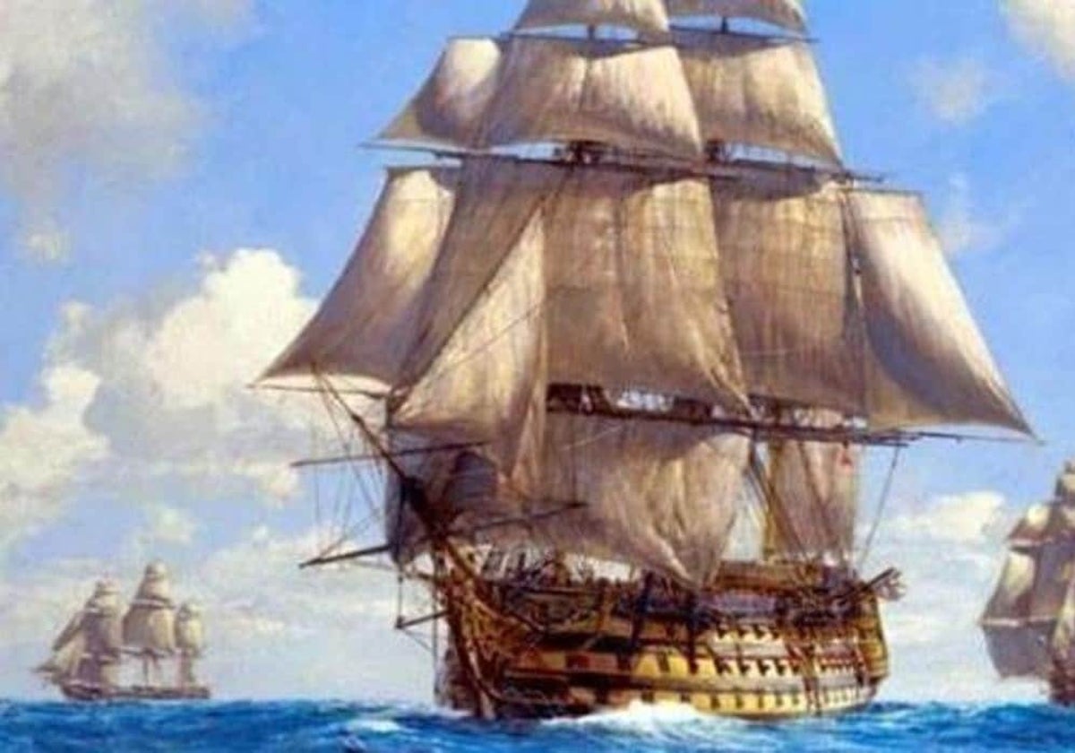 Cuadro del galeón Manila, una de las naves más importantes de la Flota de Indias, cuyo servicio fue inaugurado en 1565