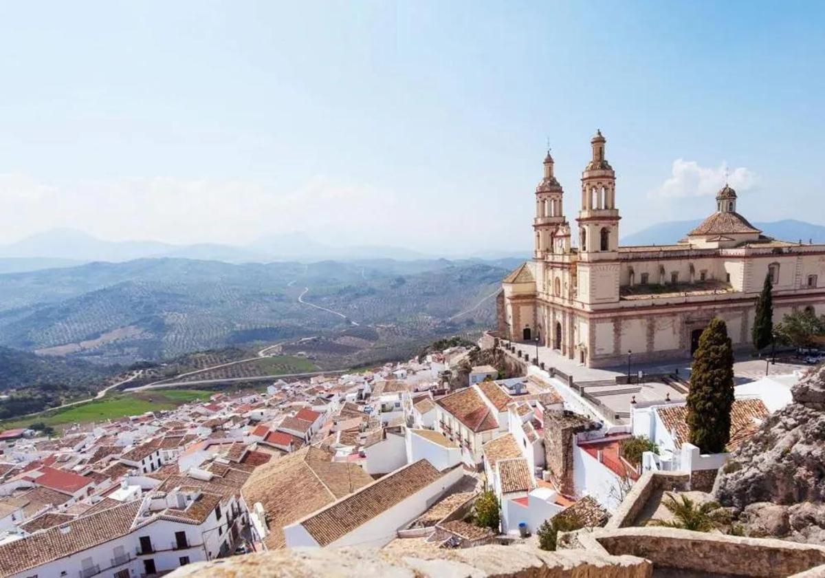 Imagen del municipio de Olvera, en la provincia de Cádiz