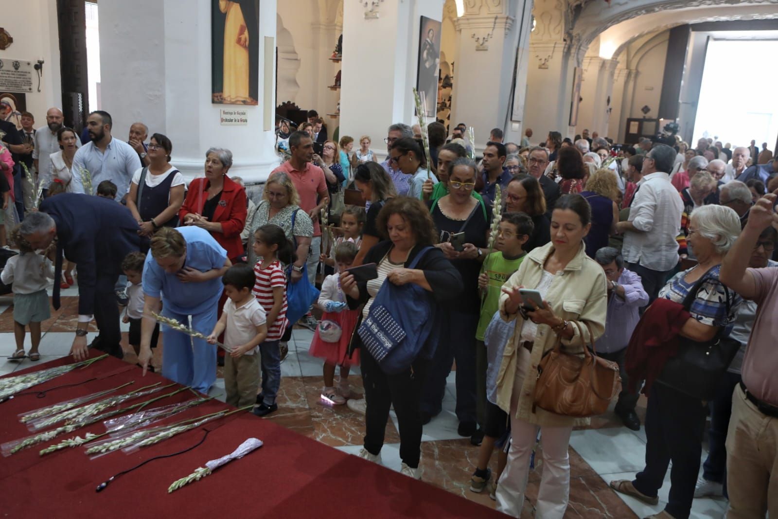 Así ha sido la función votiva a la Patrona de Cádiz en Santo Domingo