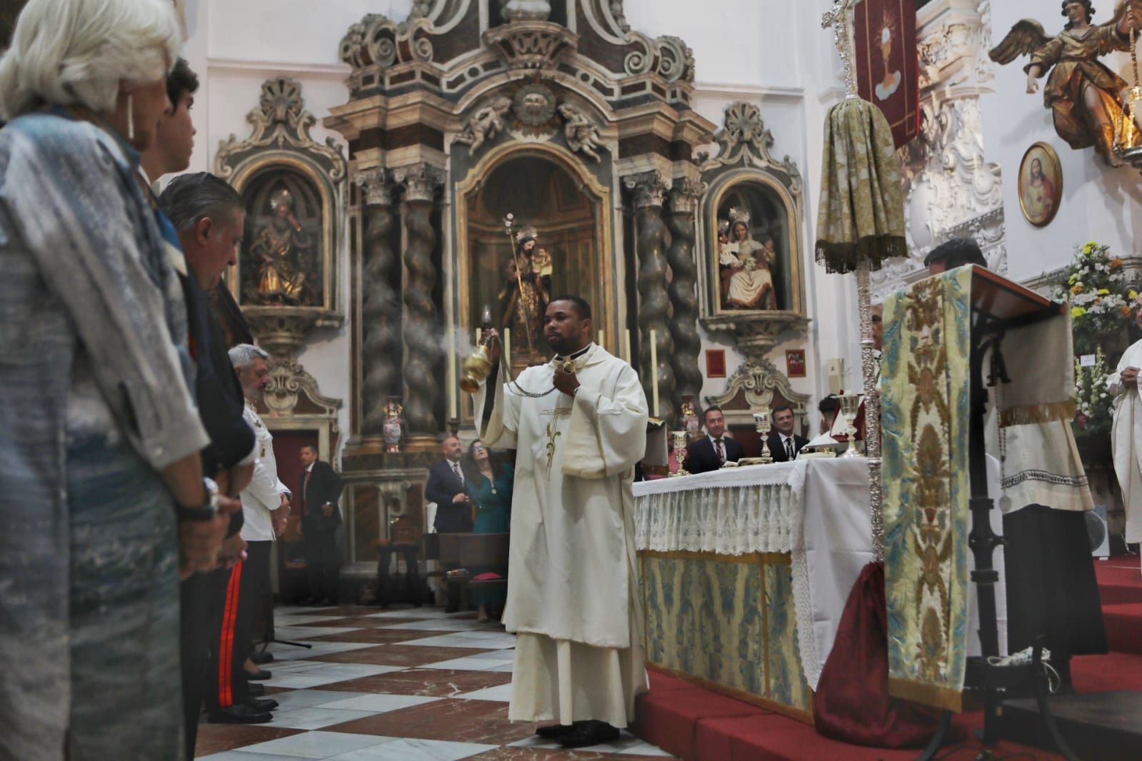 Así ha sido la función votiva a la Patrona de Cádiz en Santo Domingo