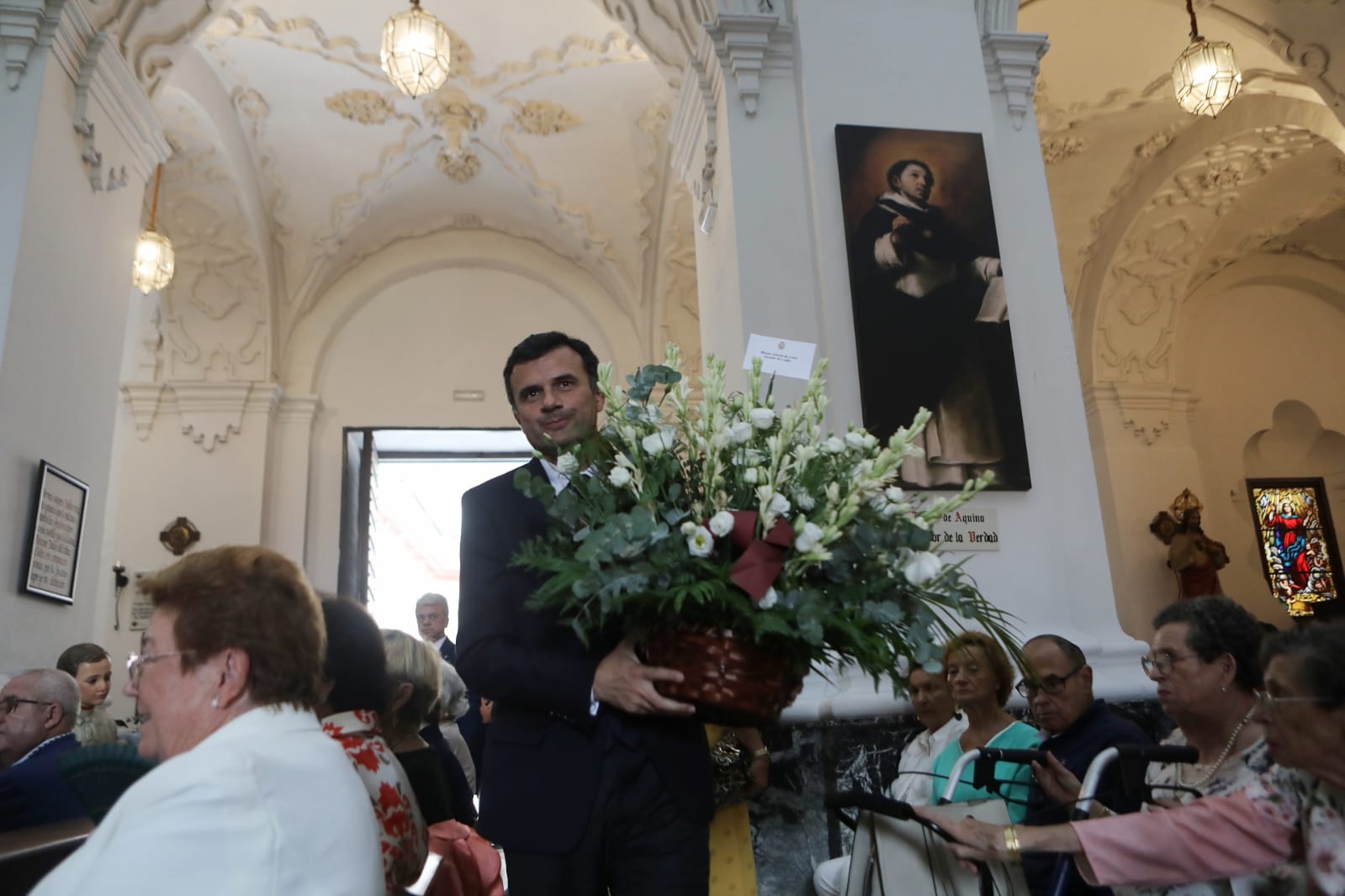 Así ha sido la función votiva a la Patrona de Cádiz en Santo Domingo