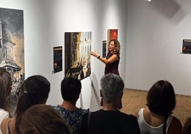 El Castillo de Santa Catalina acoge hasta enero una exposición sobre la relación de Cádiz con las artes visuales