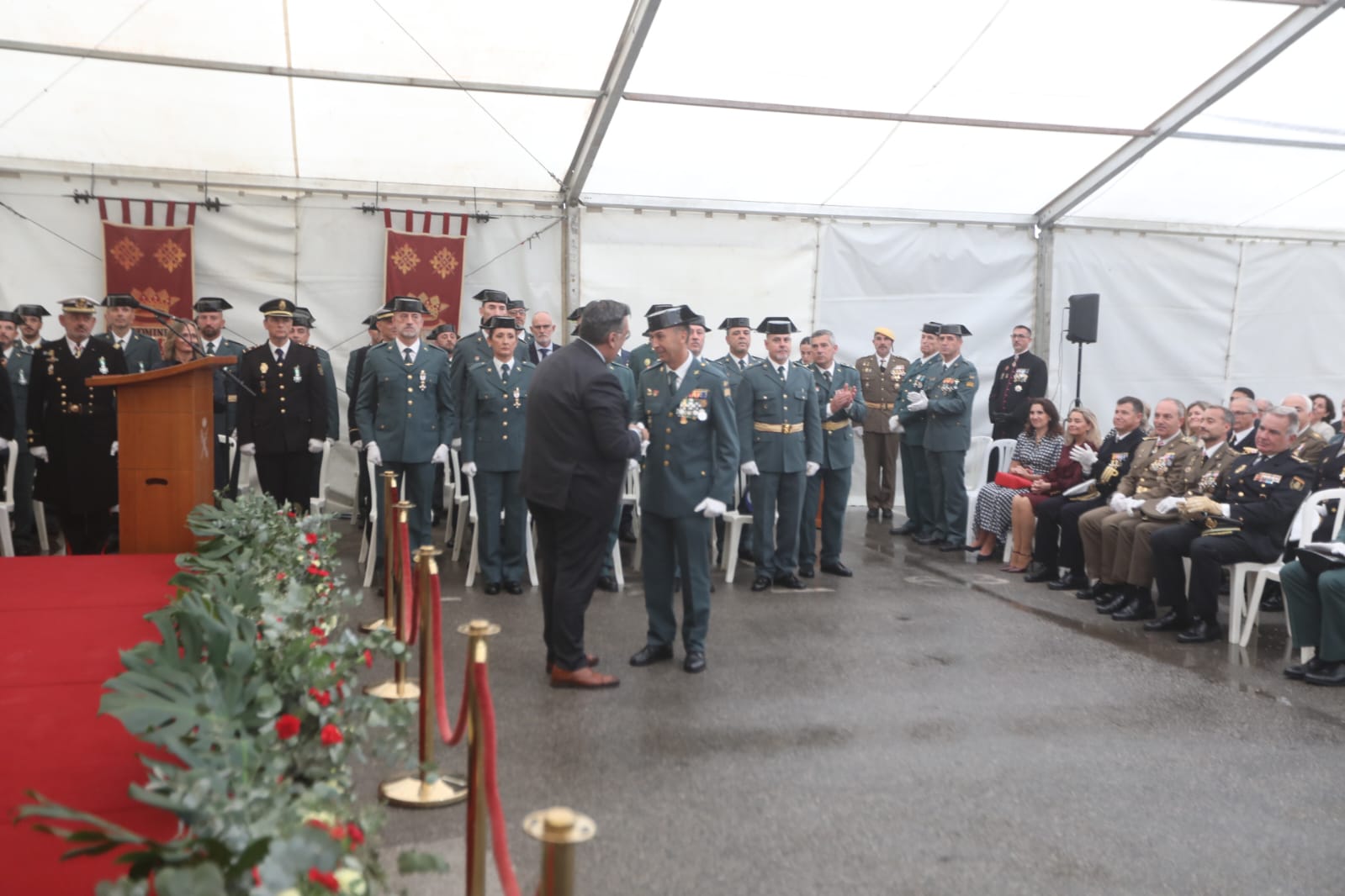 El acto de la Patrona de la Guardia Civil, en imágenes