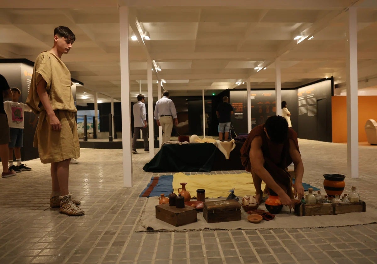 El Espacio Entrecatedrales durante el festival de Cádiz Fenicia el pasado mes de septiembre.