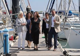 Arrancan los trabajos de dragado de la bocana del puerto de Rota