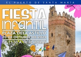 La Plaza del Castillo de El Puerto prepara una fiesta infantil este domingo