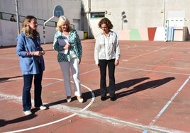 La delegada del Gobierno visita el Colegio Pablo de Olavide de Prado del Rey