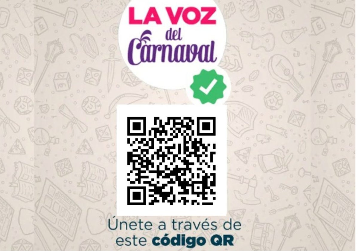 El canal de Whatsapp del Carnaval.