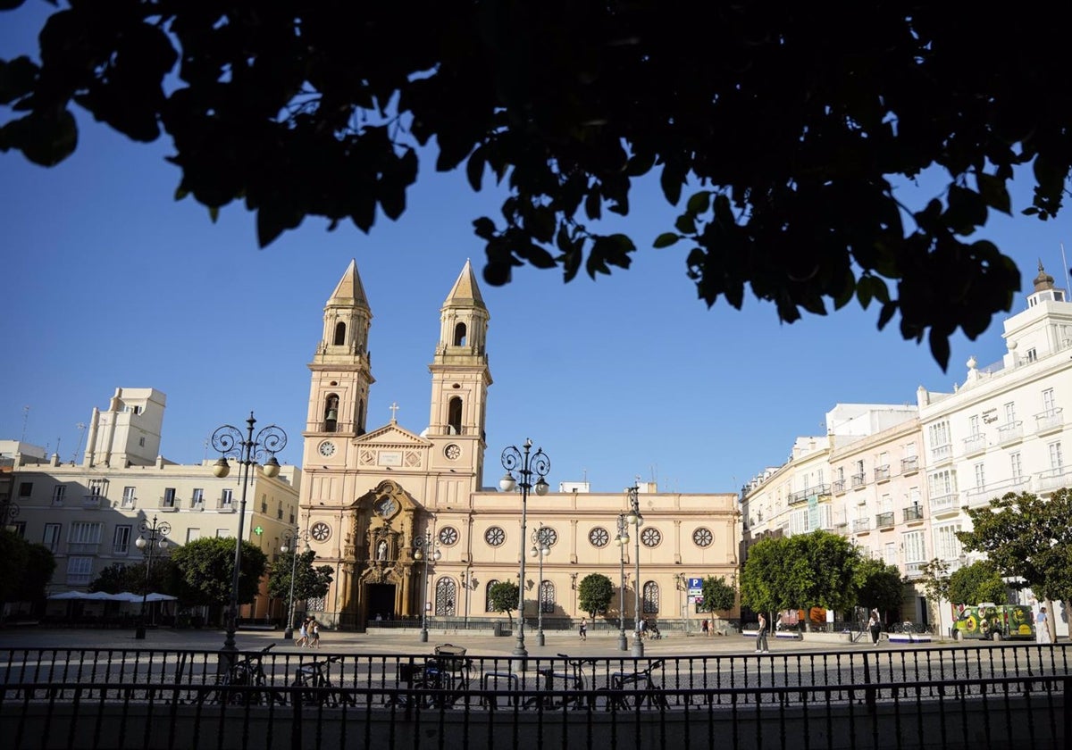 Iglesia de San Antonio en Cádiz capital.