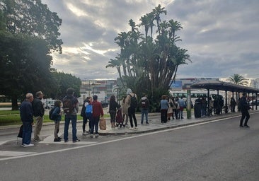 Huelga de autobuses en Cádiz: colas, servicios mínimos y más viajeros para los taxis