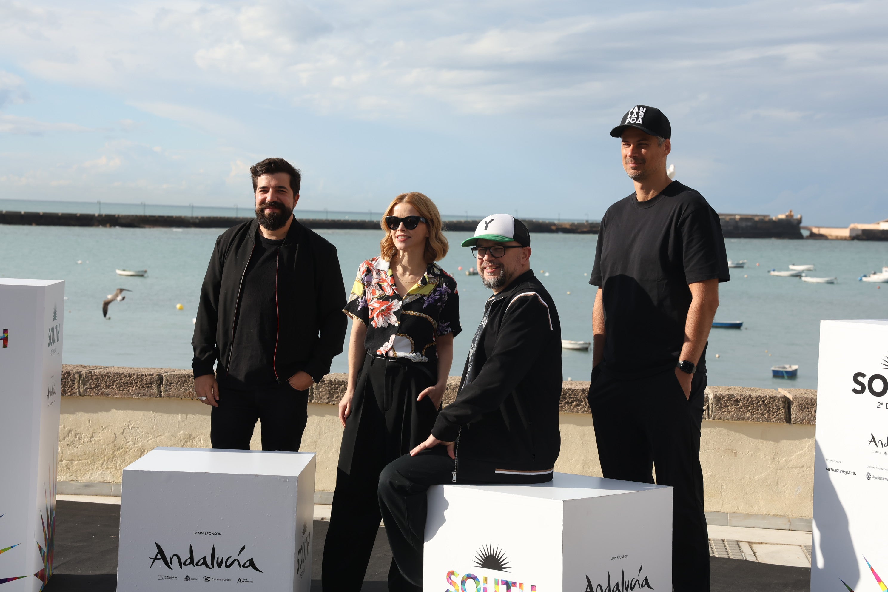 Las imágenes del photocall en la Caleta del lunes 28 en South Series Festival