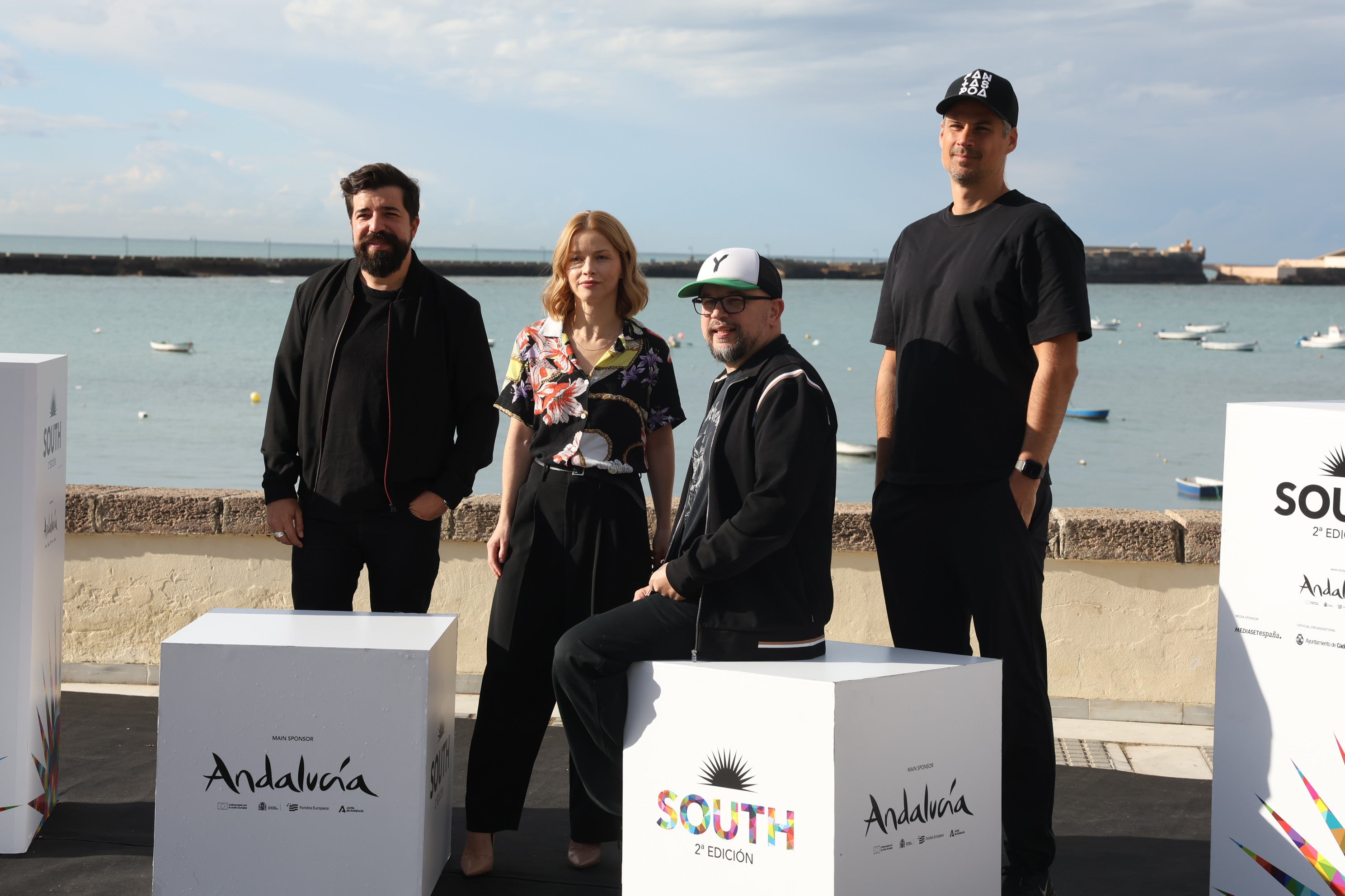 Las imágenes del photocall en la Caleta del lunes 28 en South Series Festival