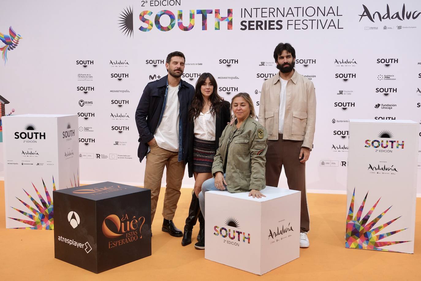 Las imágenes del photocall del martes 29 en South Series Festival