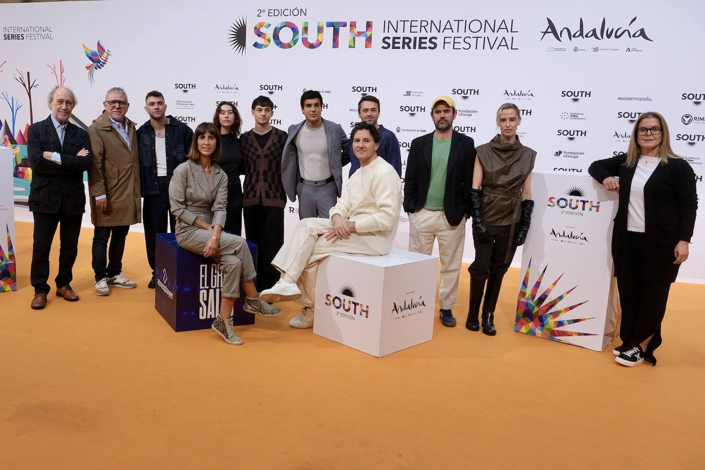 Las imágenes del photocall del martes 29 en South Series Festival