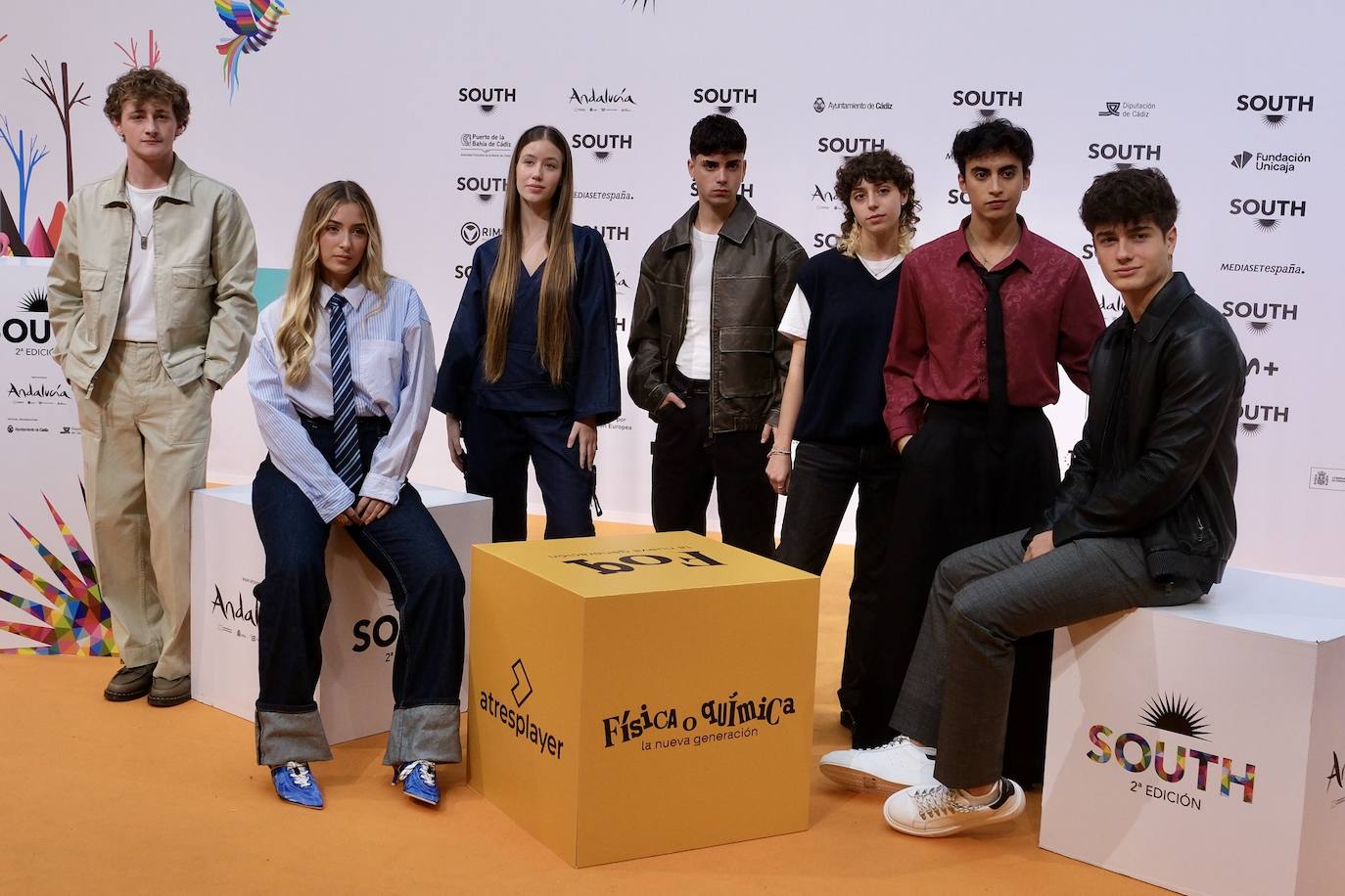 Las imágenes del photocall del martes 29 en South Series Festival