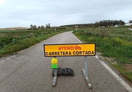 Cerradas al tráfico varias carreteras de la provincia de Cádiz por el temporal