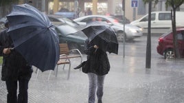 Alerta naranja en Cádiz por el paso de la DANA: estas son las horas en las que más va a llover