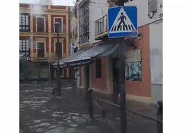 Vídeo: La Dana inunda el centro de El Puerto y anega otras zonas del extrarradio