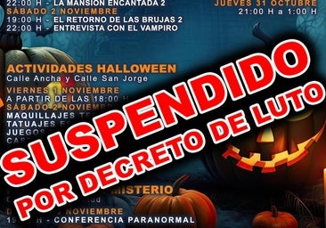 Suspendido Halloween en Sanlúcar