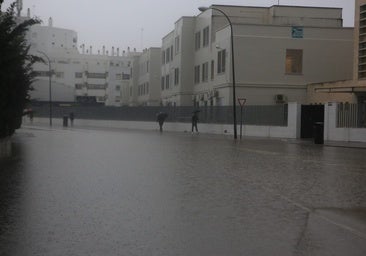 Los daños por las lluvias en distintos colegios e institutos de Cádiz obligan a suspender las clases